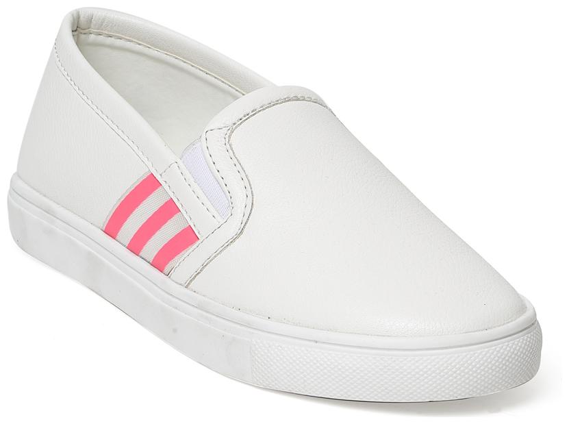 

Bruno Manetti White Casual Shoes
