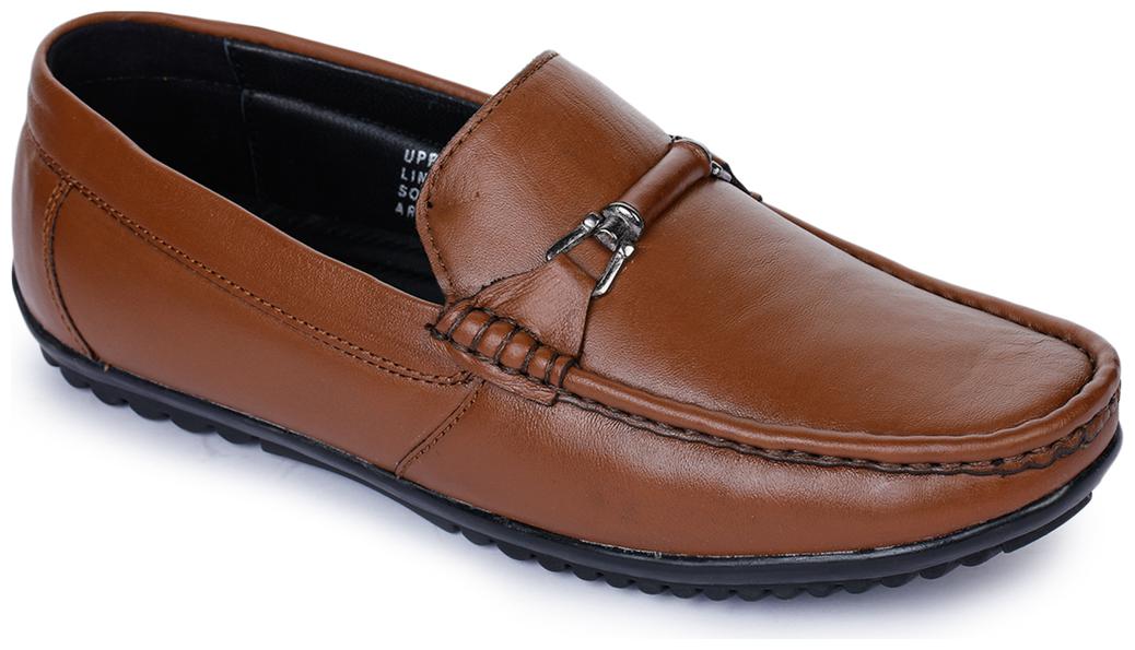 

Bruno Manetti Men Tan Loafers - 1221-S-TAN 9