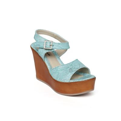 

Bruno Manetti Women Blue Wedges