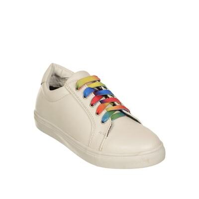 

Bruno Manetti White Casual Shoes