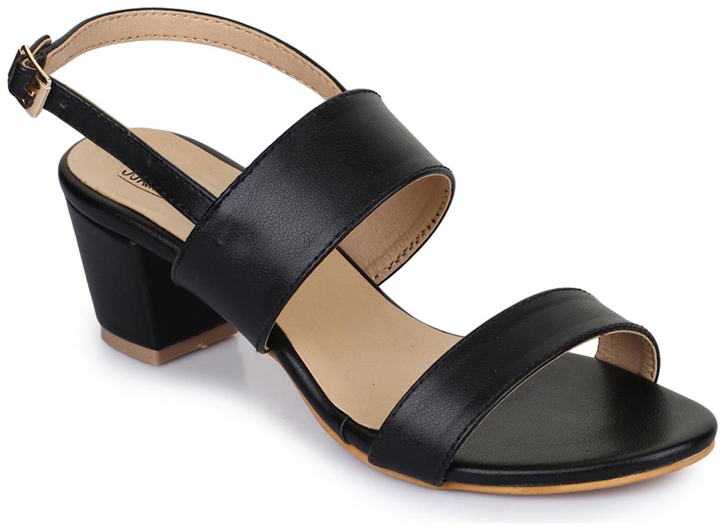 

Bruno Manetti Women Black Heeled Sandals