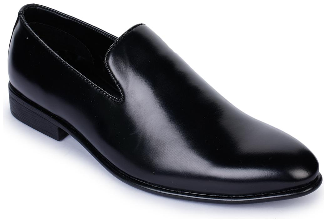

Bruno Manetti Men Black Slip-On Formal Shoes