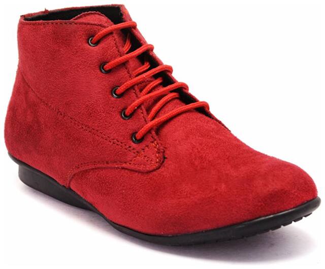 Bruno Manetti Red Casual Shoes