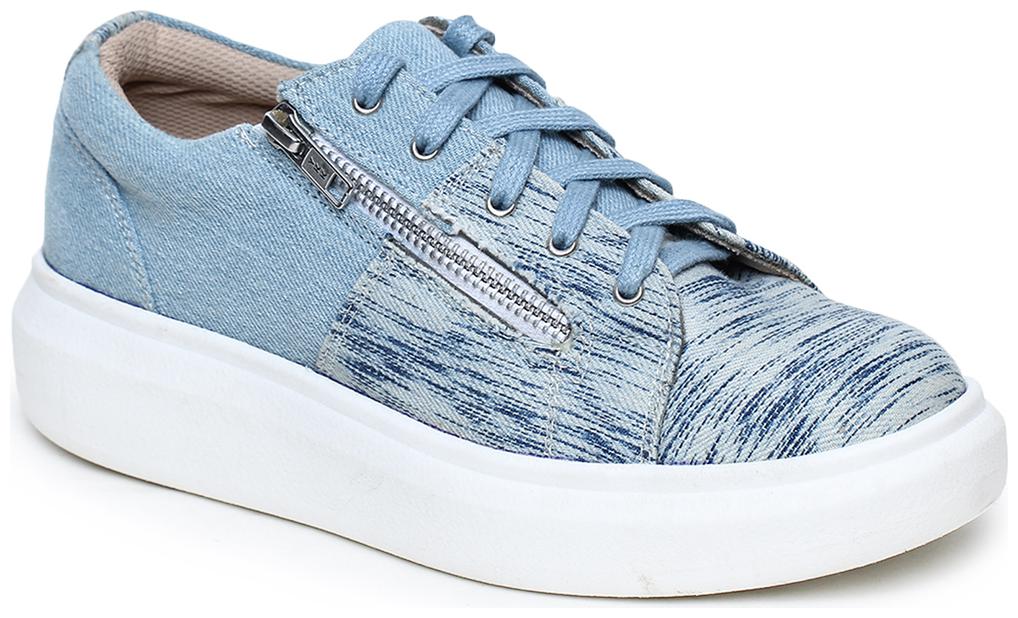 

Bruno Manetti Women Blue Sneakers