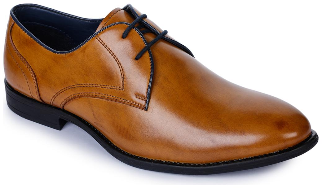 

Bruno Manetti Men Tan Derby Formal Shoes - 506-TAN