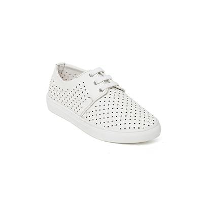 

Bruno Manetti White Casual Shoes