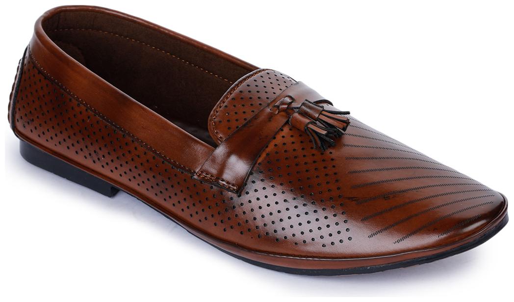 

Bruno Manetti Men Brown Loafers - VS-001-BROWN - VS-001-BROWN 6