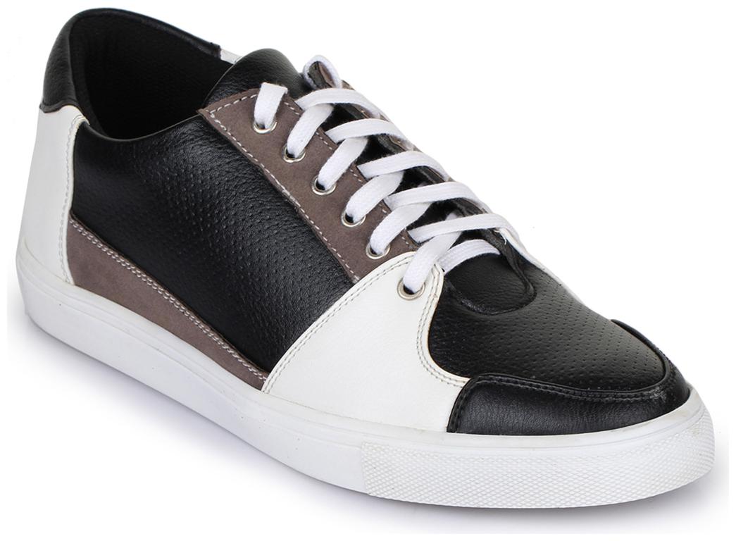 

Bruno Manetti Men Black Classic Sneakers