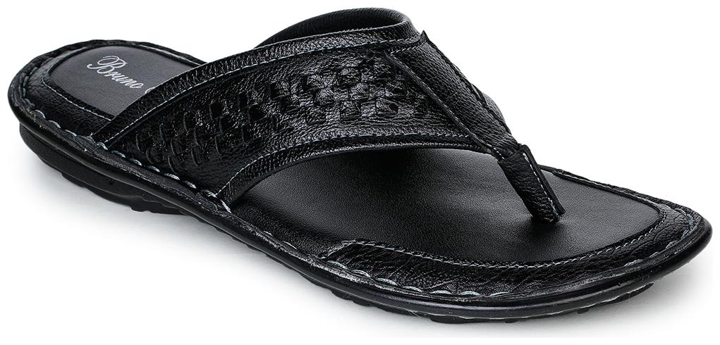 

Bruno Manetti Men Black Sandals
