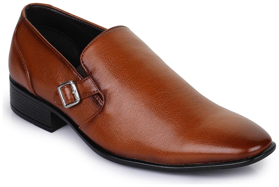 

Bruno Manetti Men Tan Synthetic Leather Formal Shoes