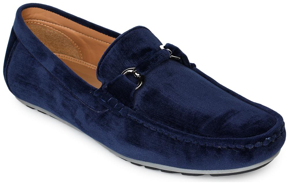 

Bruno Manetti Men Blue Loafers - D-164-BLUE 10