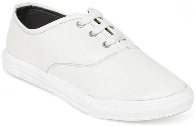 Bruno Manetti White Casual Shoes