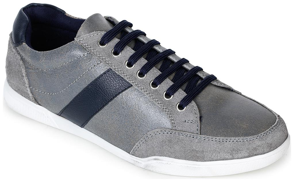 

Bruno Manetti Men Grey Sneakers