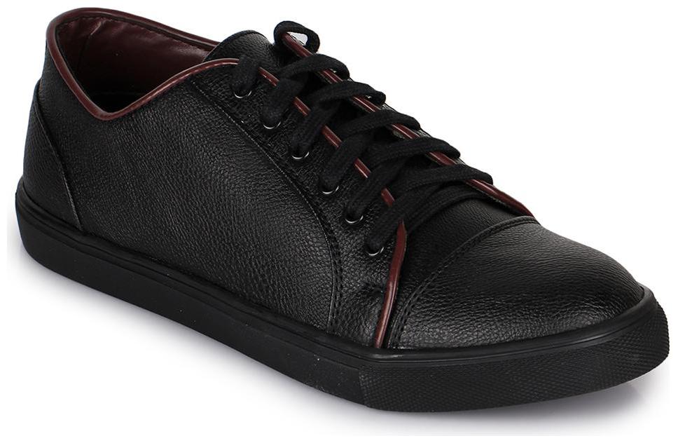 

Bruno Manetti SM-AVI-008-Black Men Black Sneakers