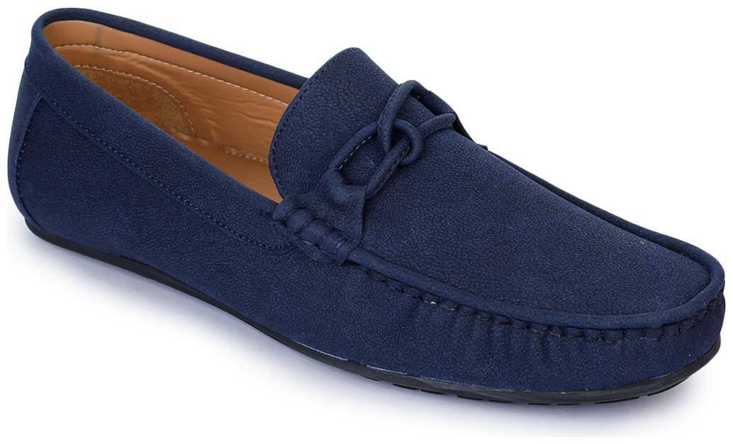 

Bruno Manetti Men Blue Loafers - D-184-BLUE - D-184-BLUE 9
