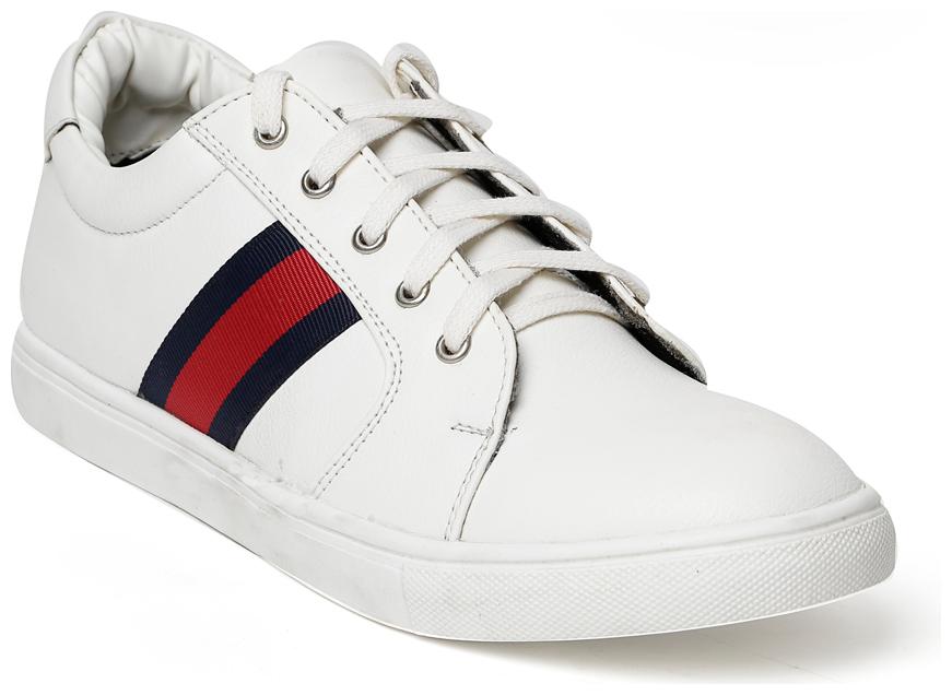 

Bruno Manetti Men White Classic Sneakers
