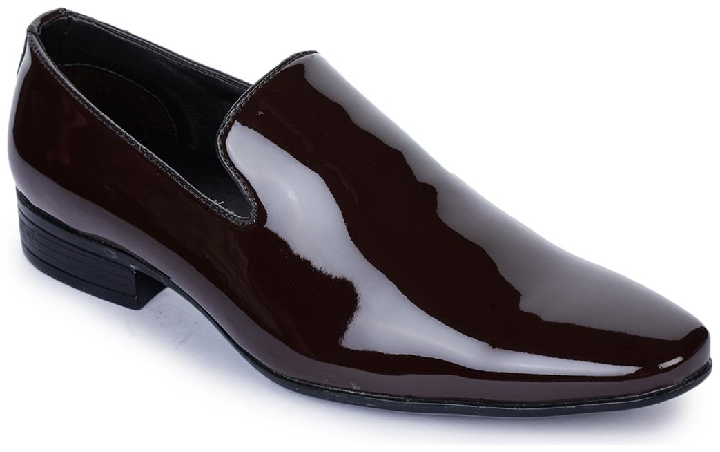 

Bruno Manetti Men Brown Slip-On Formal Shoes - 531-BROWN