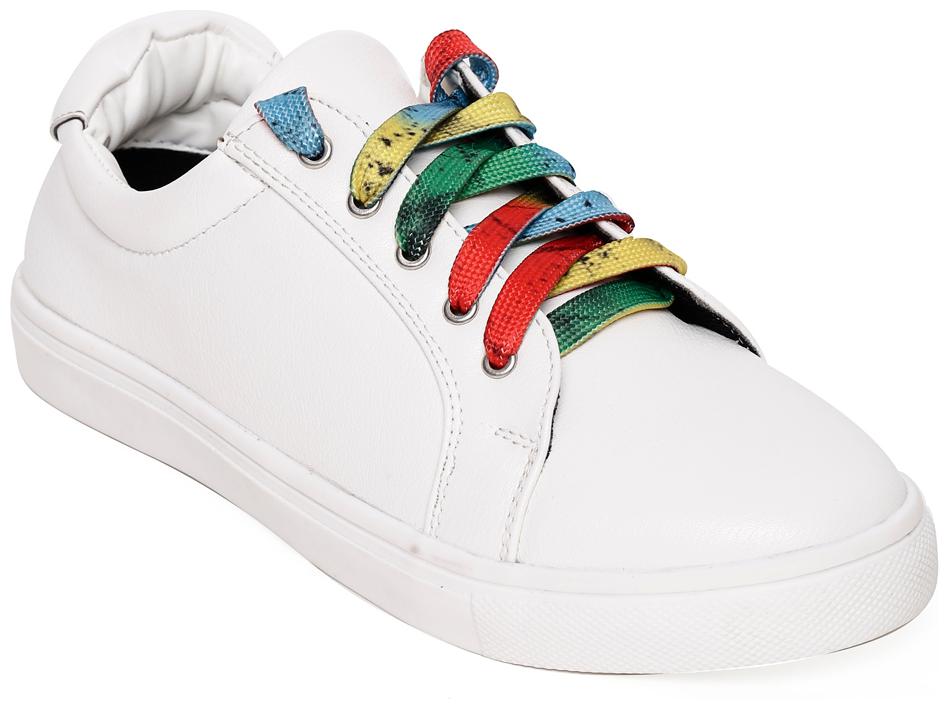 

Bruno Manetti White Casual Shoes