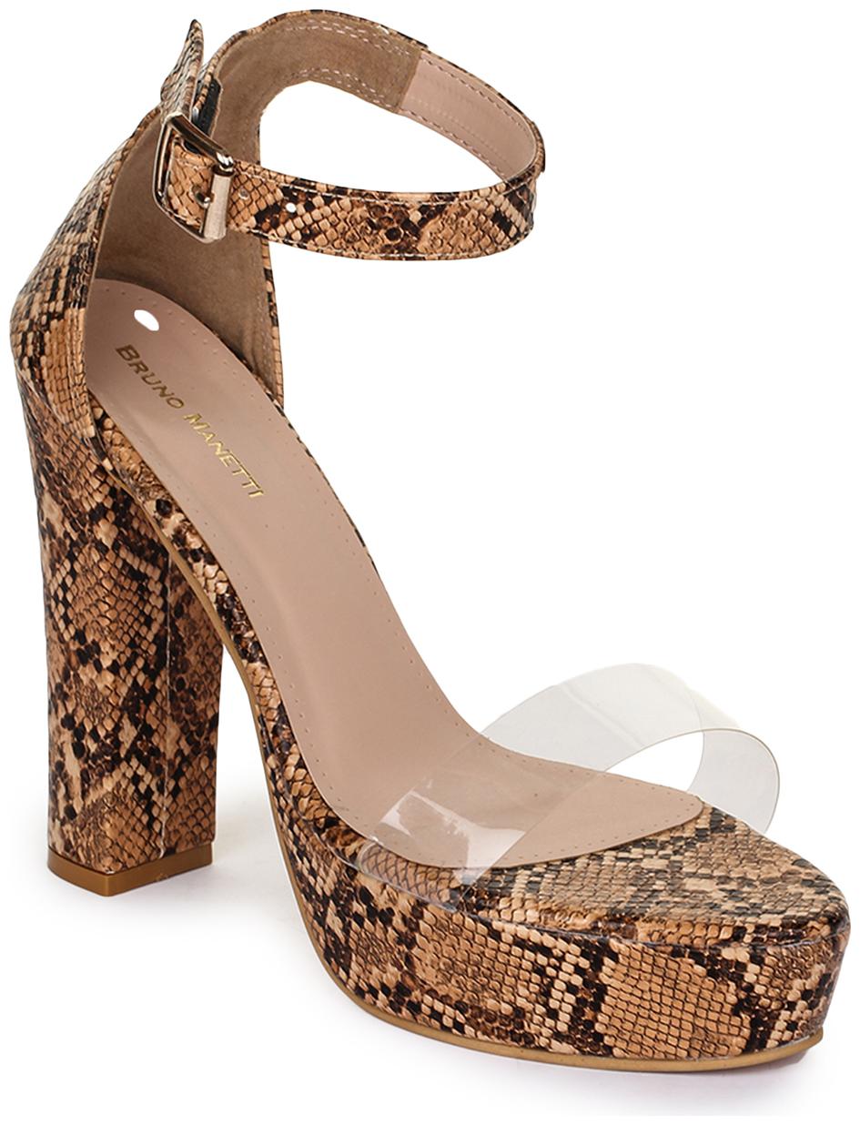 

Bruno Manetti Women Tan Pumps