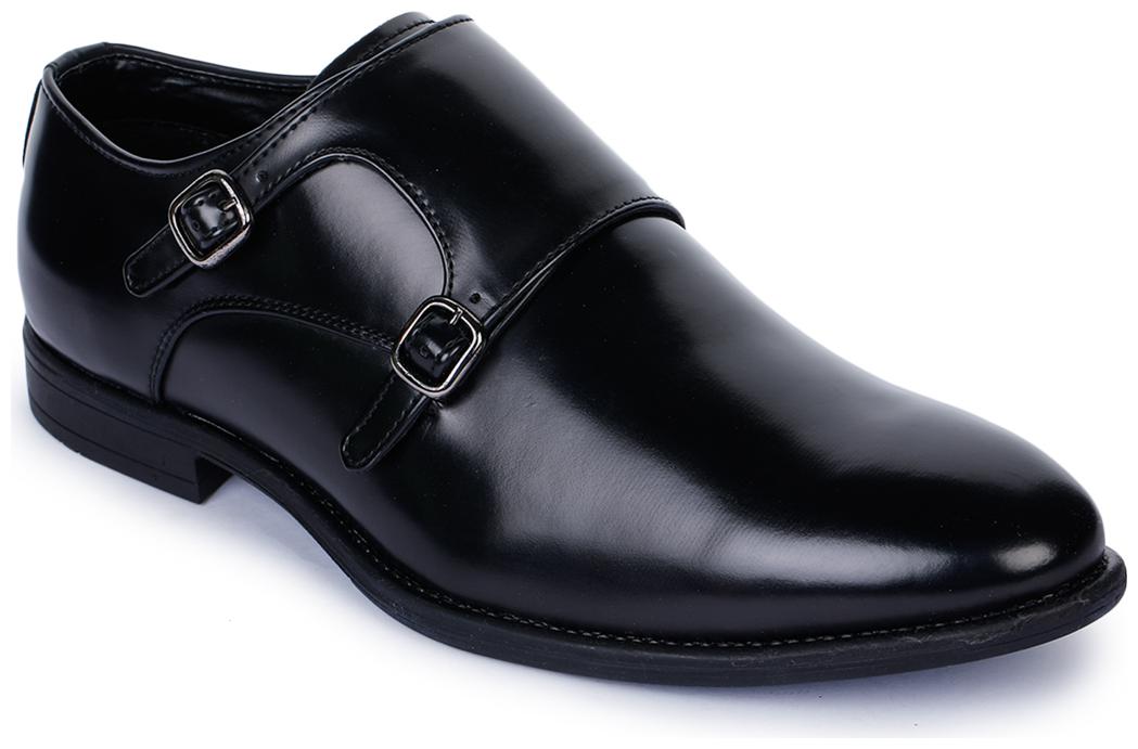 

Bruno Manetti Men Black Slip-On Formal Shoes