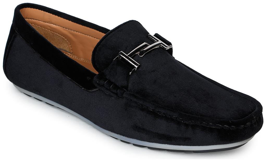 

Bruno Manetti Men Black Loafers - D-122-BLACK 8
