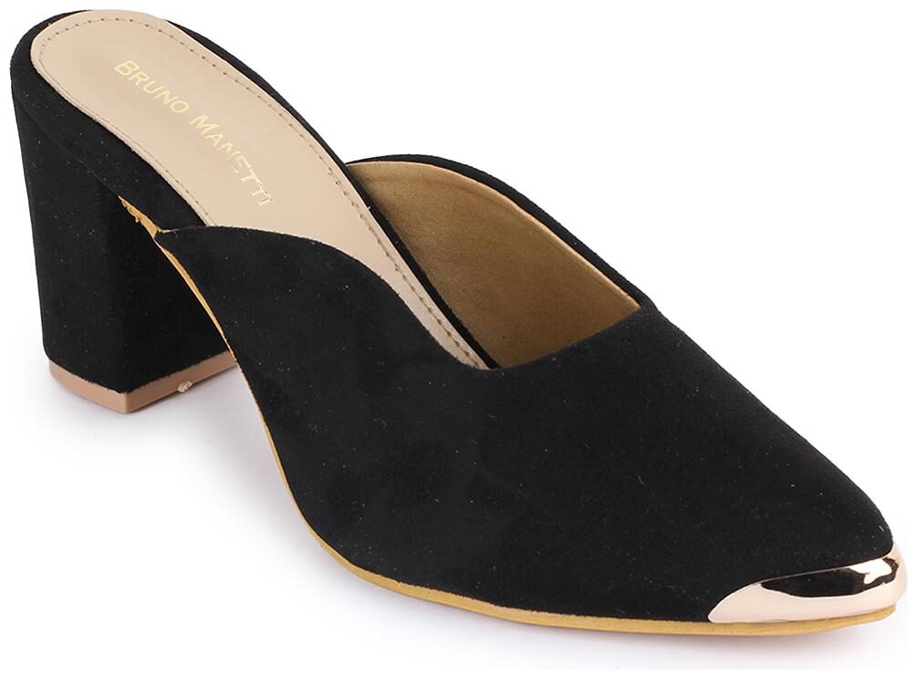 

Bruno Manetti Women Black Heeled Sandals
