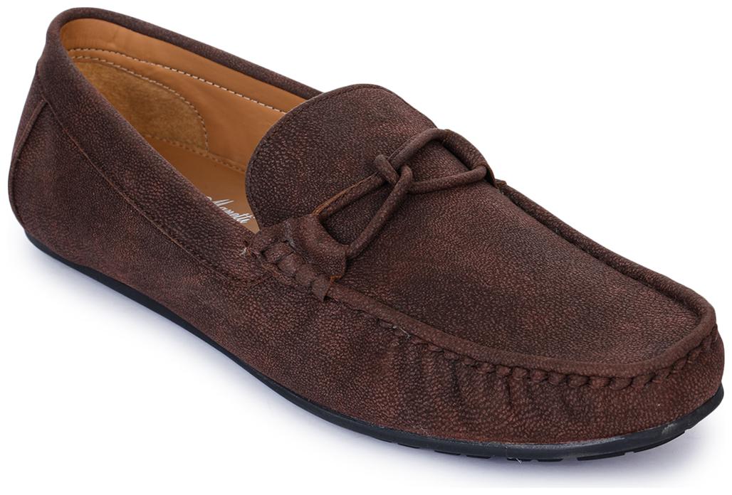 

Bruno Manetti Men Brown Loafers - D-184-BROWN - D-184-BROWN 9