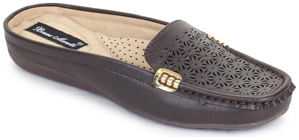 

Bruno Manetti Women Brown Loafers