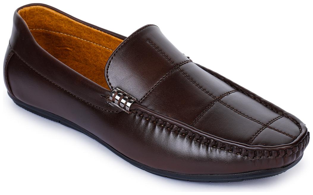

Bruno Manetti Men Brown Loafers - 6101-BROWN - 6101-BROWN 8