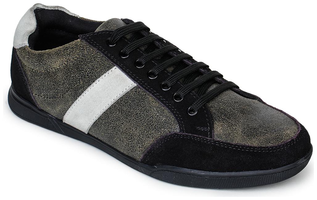 

Bruno Manetti Men Beige Classic Sneakers - 190-011-olive 10