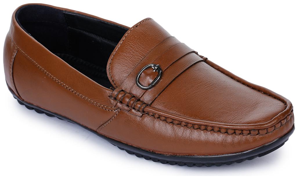 

Bruno Manetti Men Tan Loafers - 1221-C-TAN 9