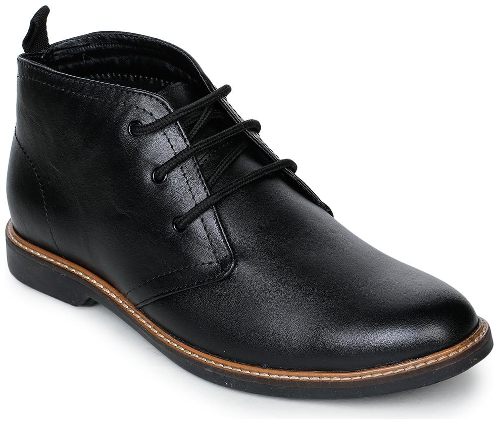 

Bruno Manetti Men Black Derby Formal Shoes - B-195-01-BLACK 9