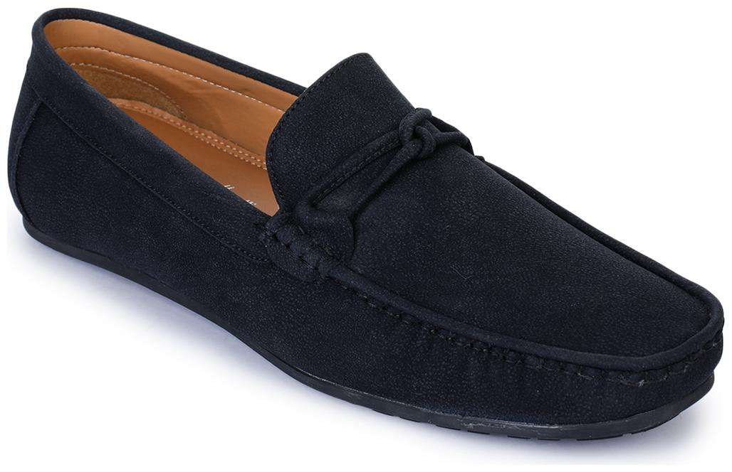 

Bruno Manetti Men Black Loafers - D-184-BLACK - D-184-BLACK 10