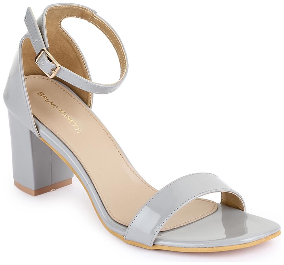 

Bruno Manetti Women Grey Heeled Sandals