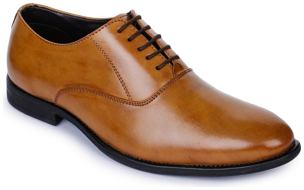 

Bruno Manetti Men Tan Derby Formal Shoes - 507-TAN