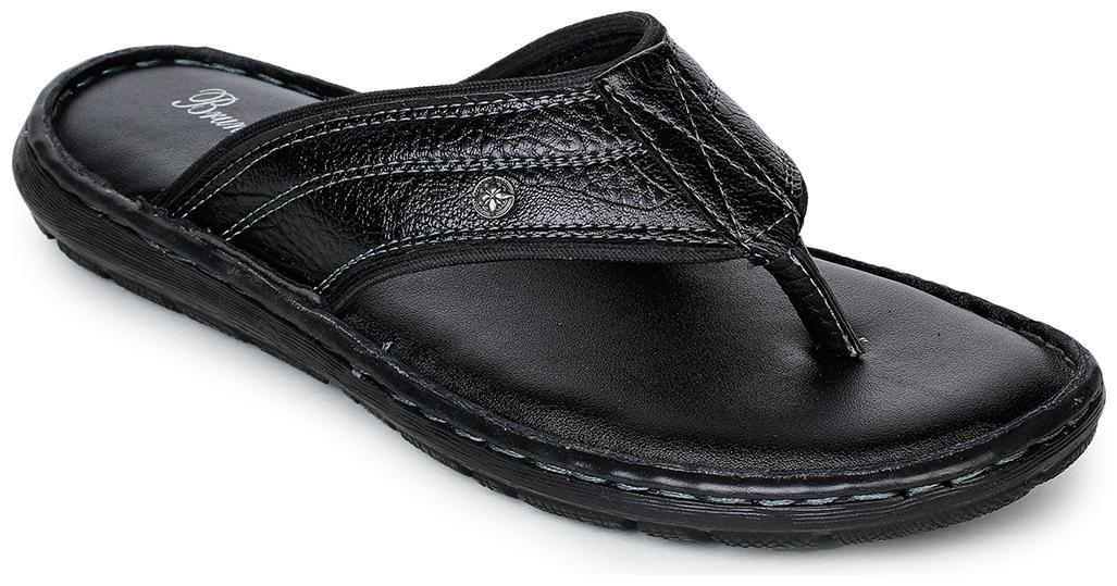 

Bruno Manetti Men Black Sandals
