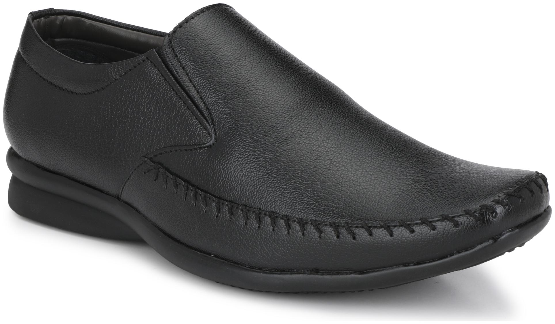 

BUCIK Men Black Slip-On Formal Shoes - BCK1062-BLACK