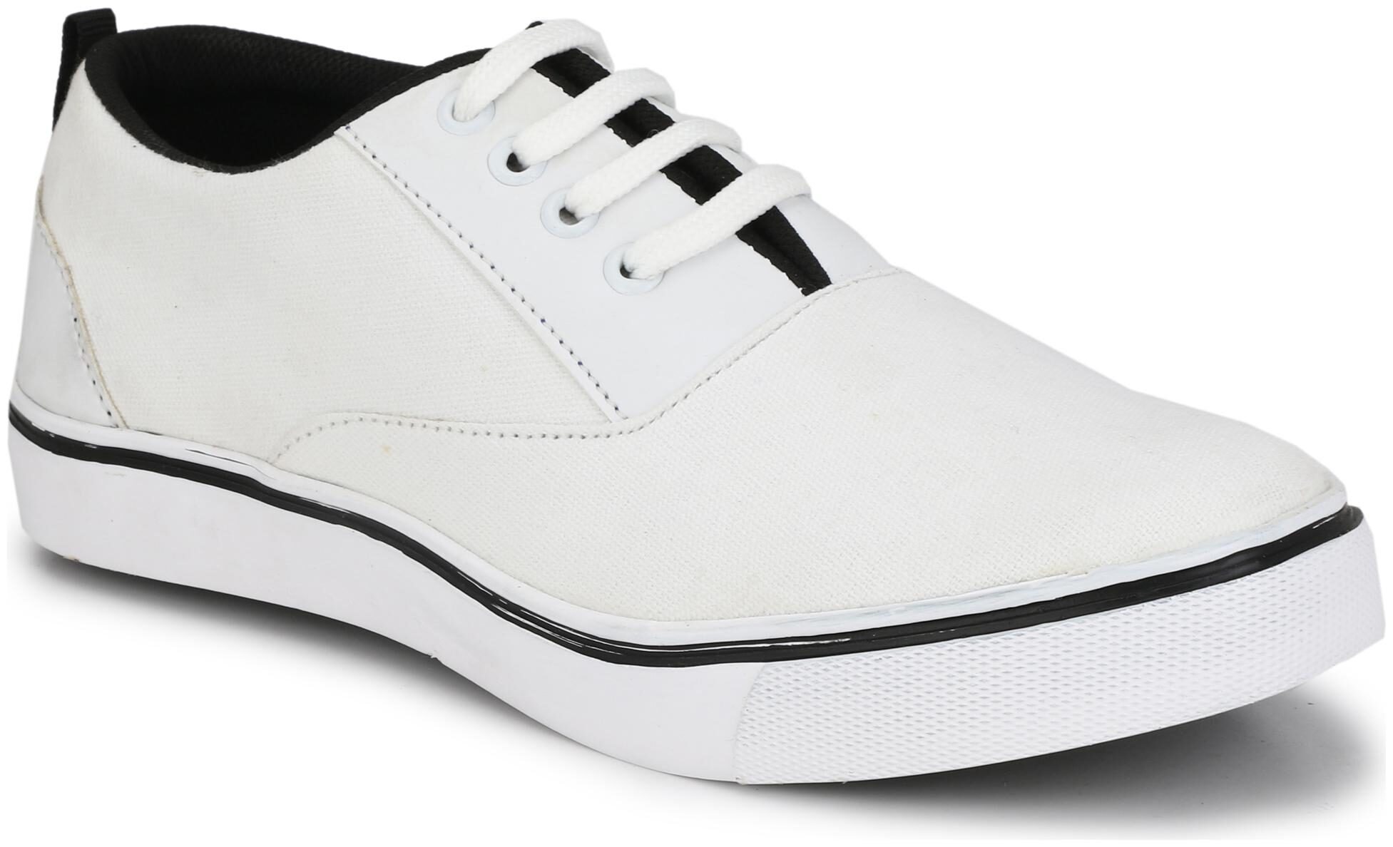 

Bucik Men S White Mesh Casual Shoe