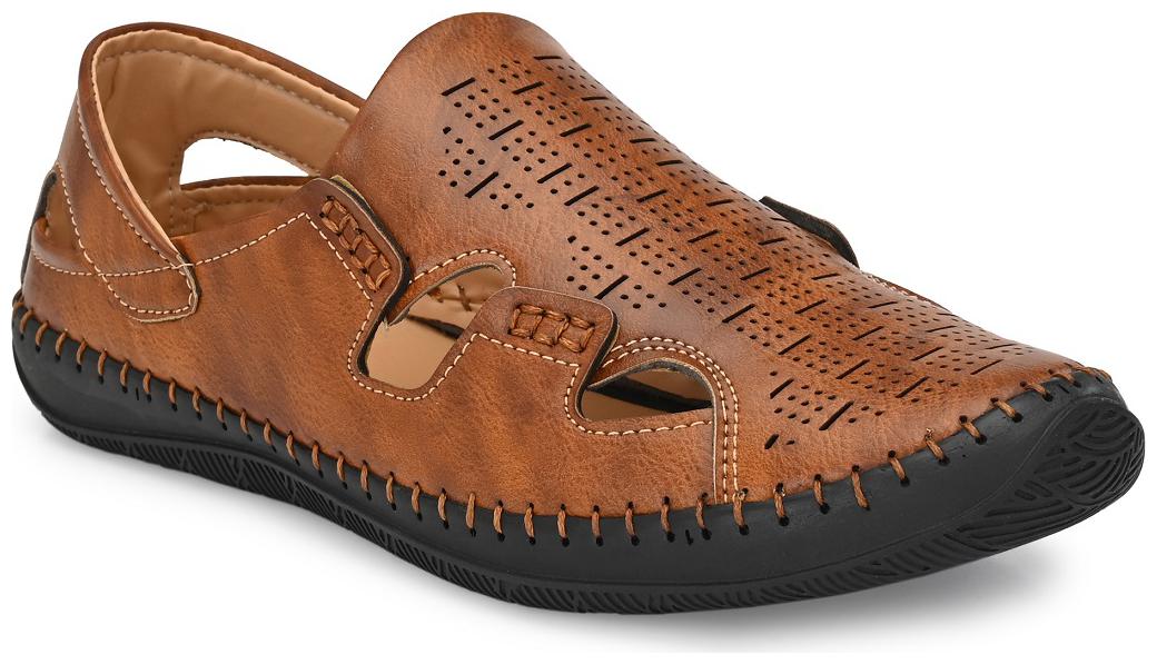 

BUCIK Men Tan Sandals