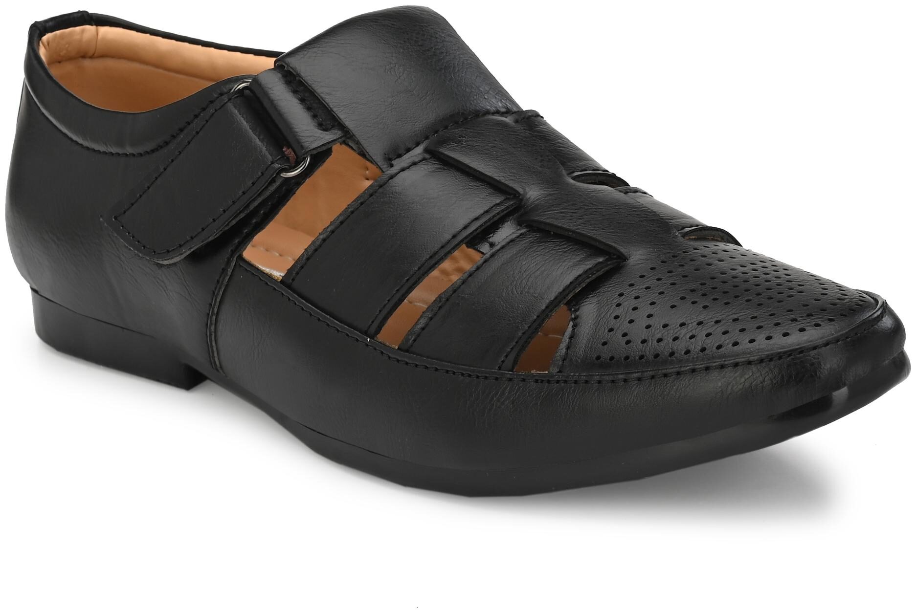 

BUCIK Men Black Sandals