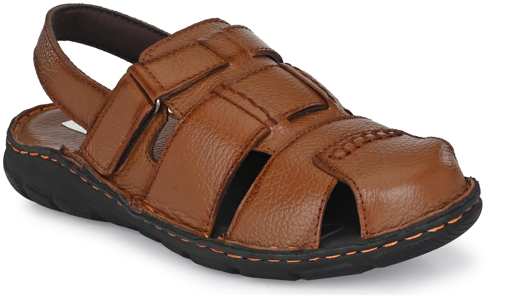 

BUCIK Men Tan Sandals