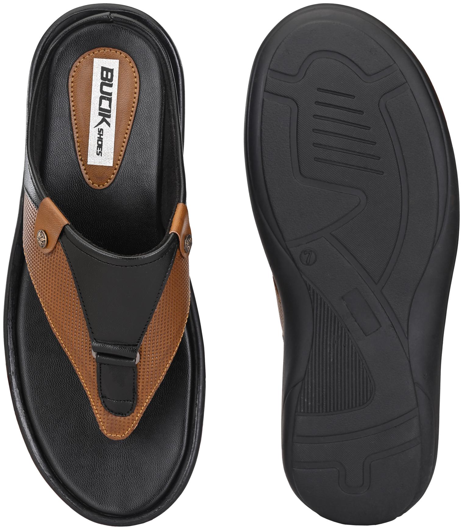 

BUCIK Men Black Flip-Flops - 1 Pair