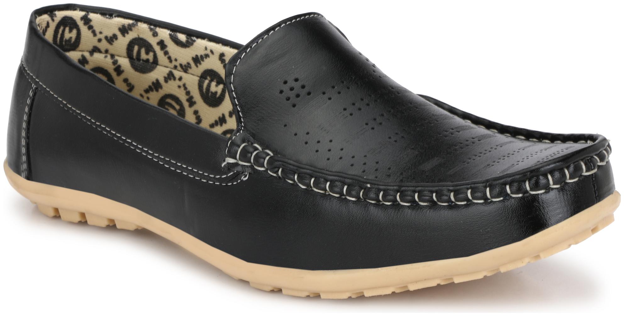 

BUCIK Men Black Loafers - BCK2007-BLACK
