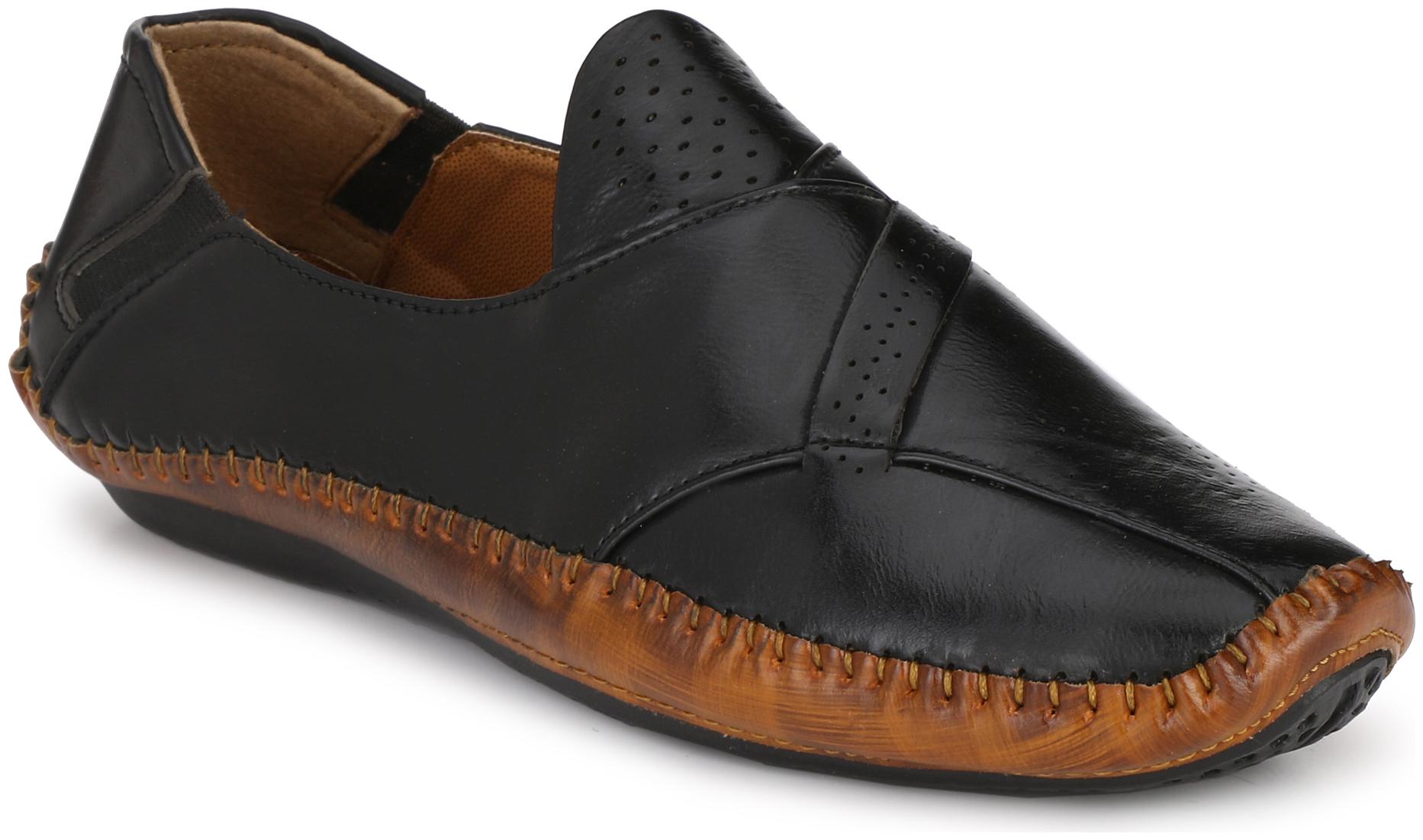 

BUCIK Men Black Loafers - BCK015-BLACK