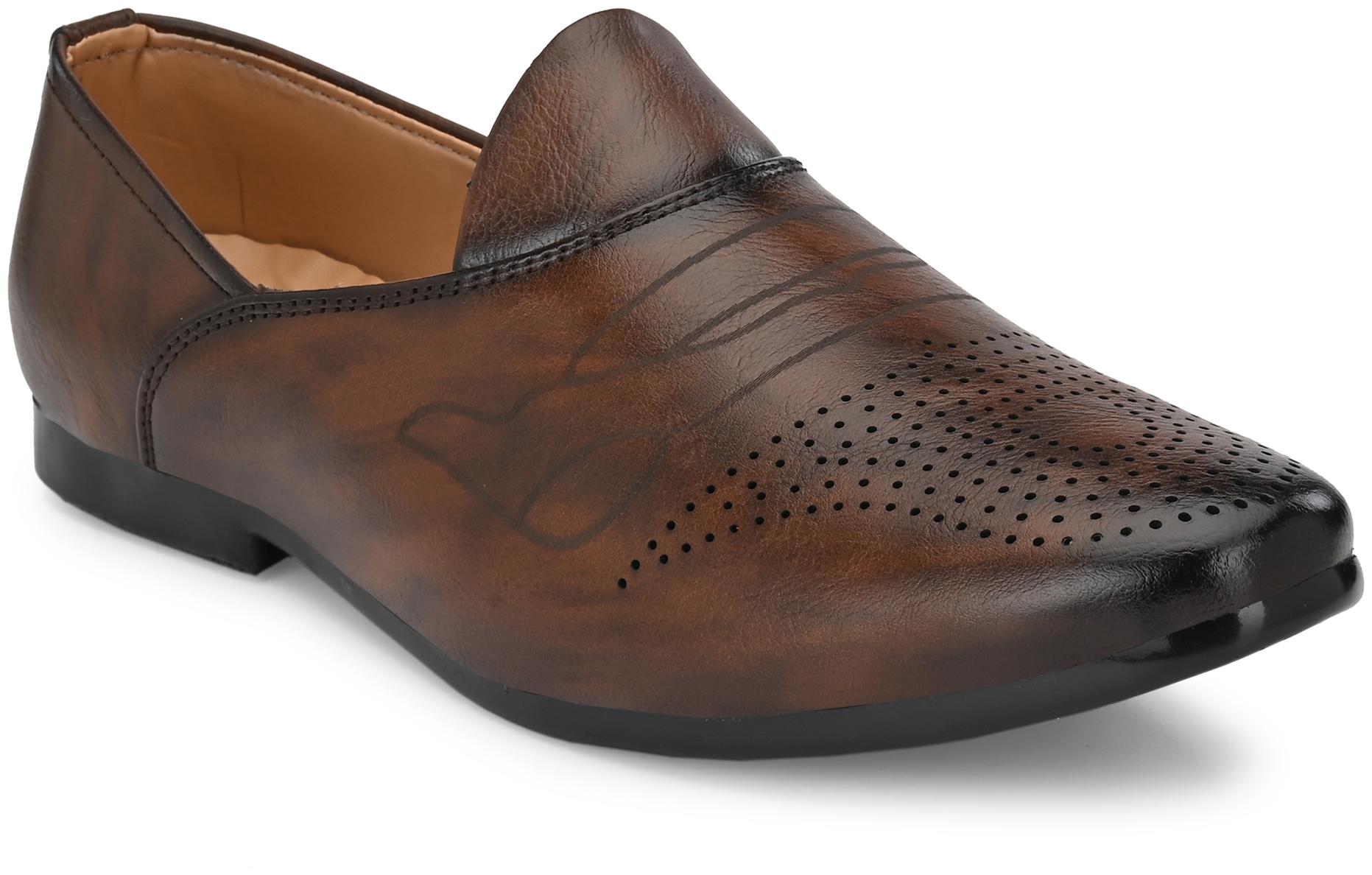 

Bucik Men S Brown Synthetic Leather Casual Shoes