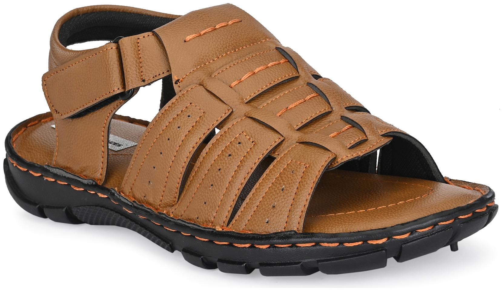 

BUCIK Men Tan Sandals