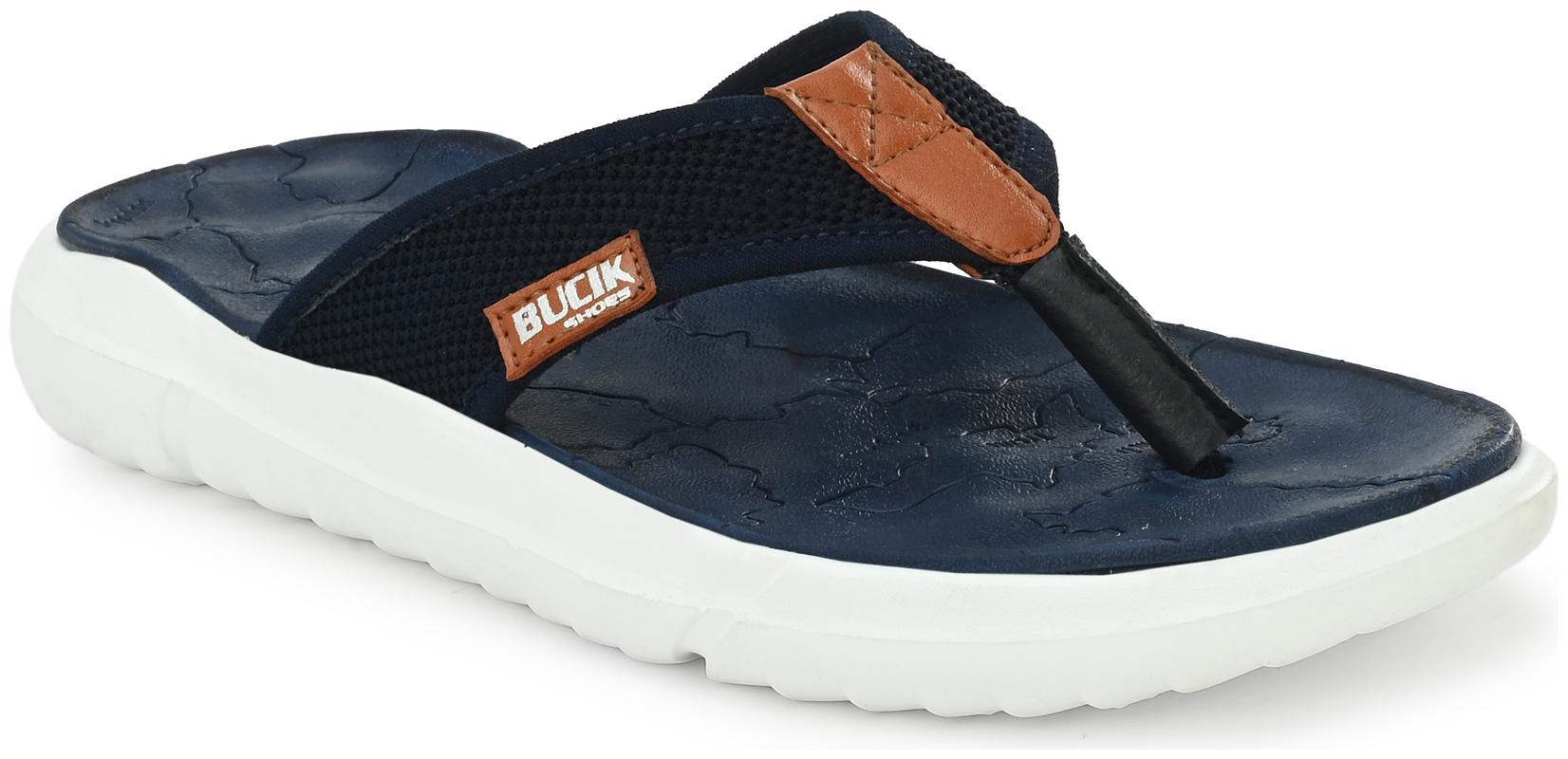 

BUCIK Men Navy Blue Indoor Slippers - 1 Pair