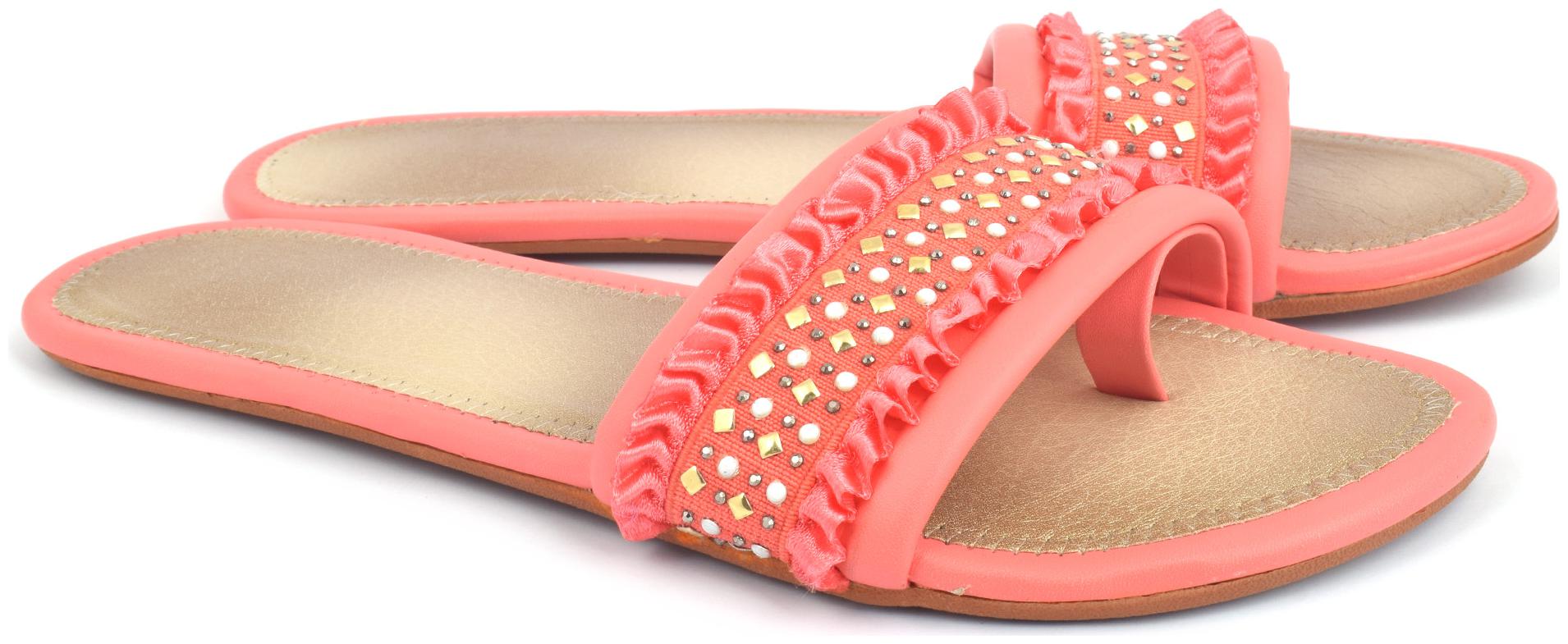 

Butchi Women Stylish Slip on Fancy Flat Slippers
