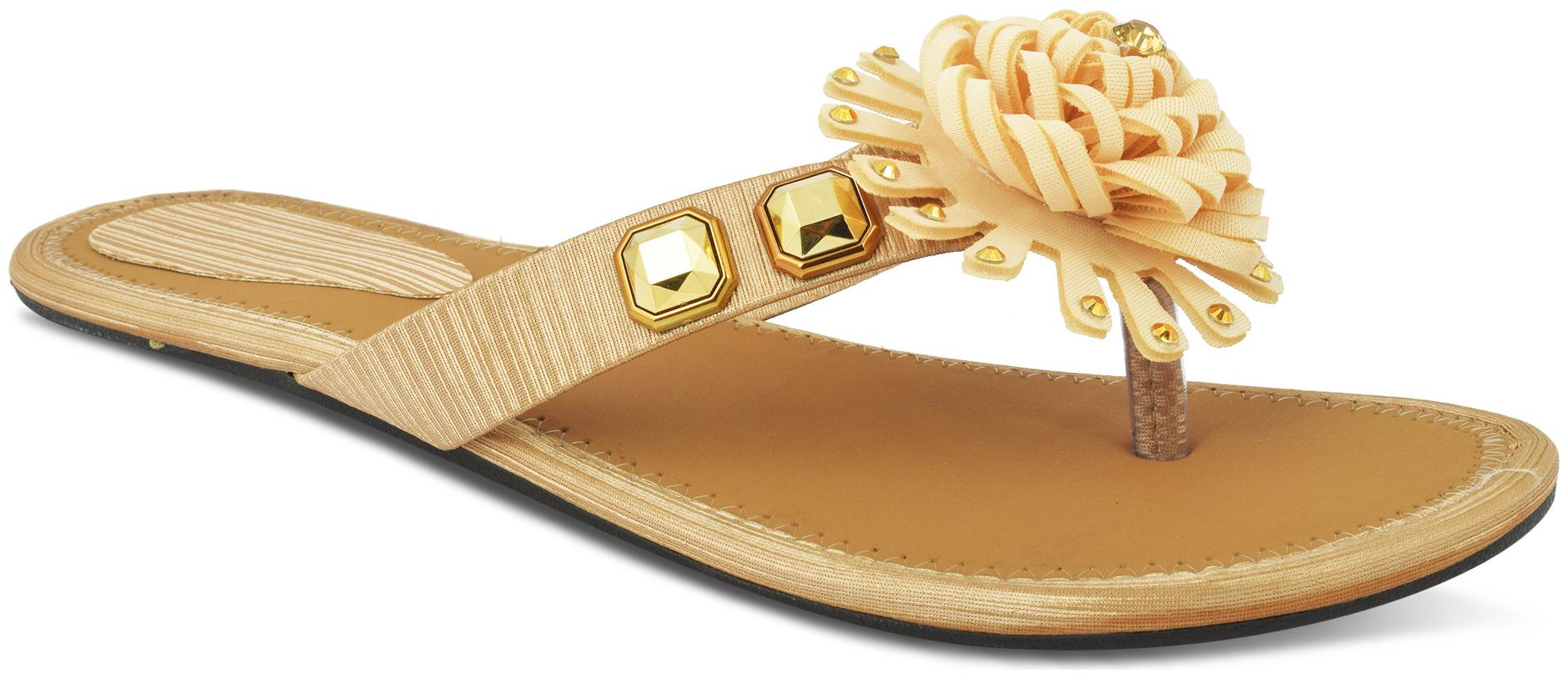

Butchi Women Cream Open Toe Flats