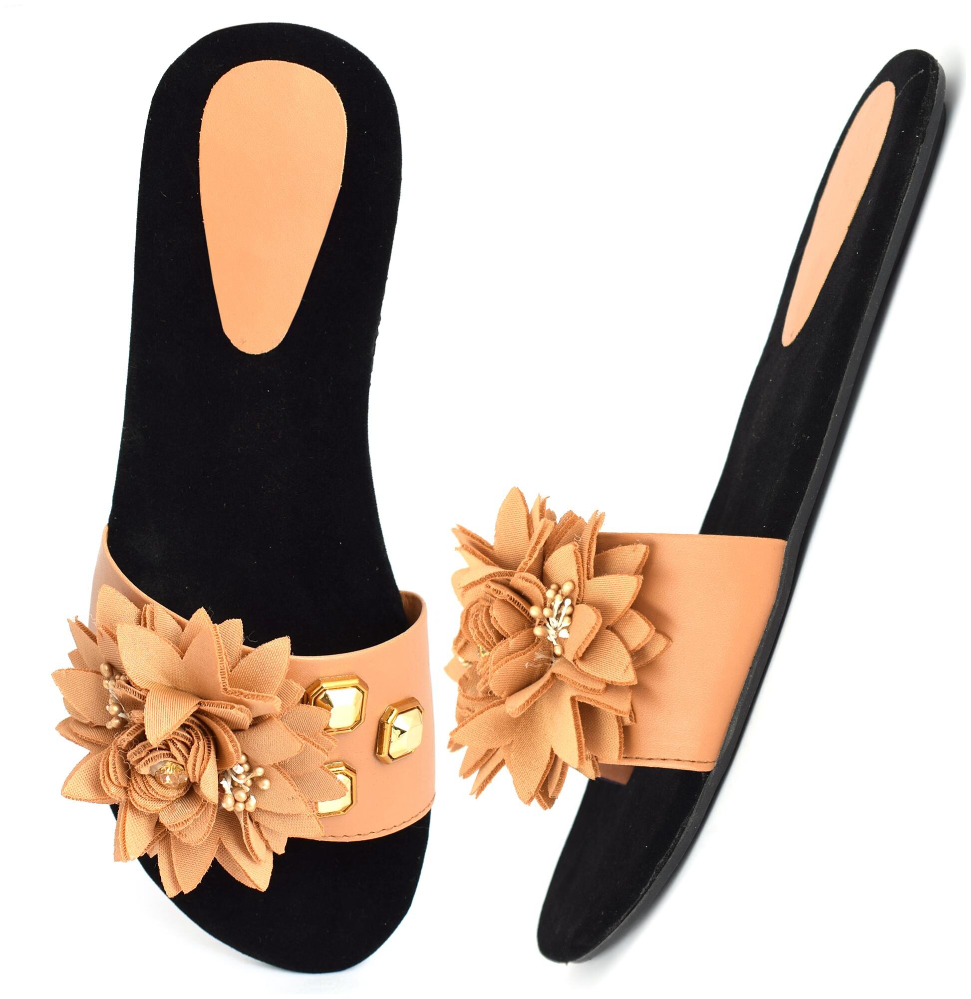 

Butchi Women Stylish Slip on Fancy Flat Slippers